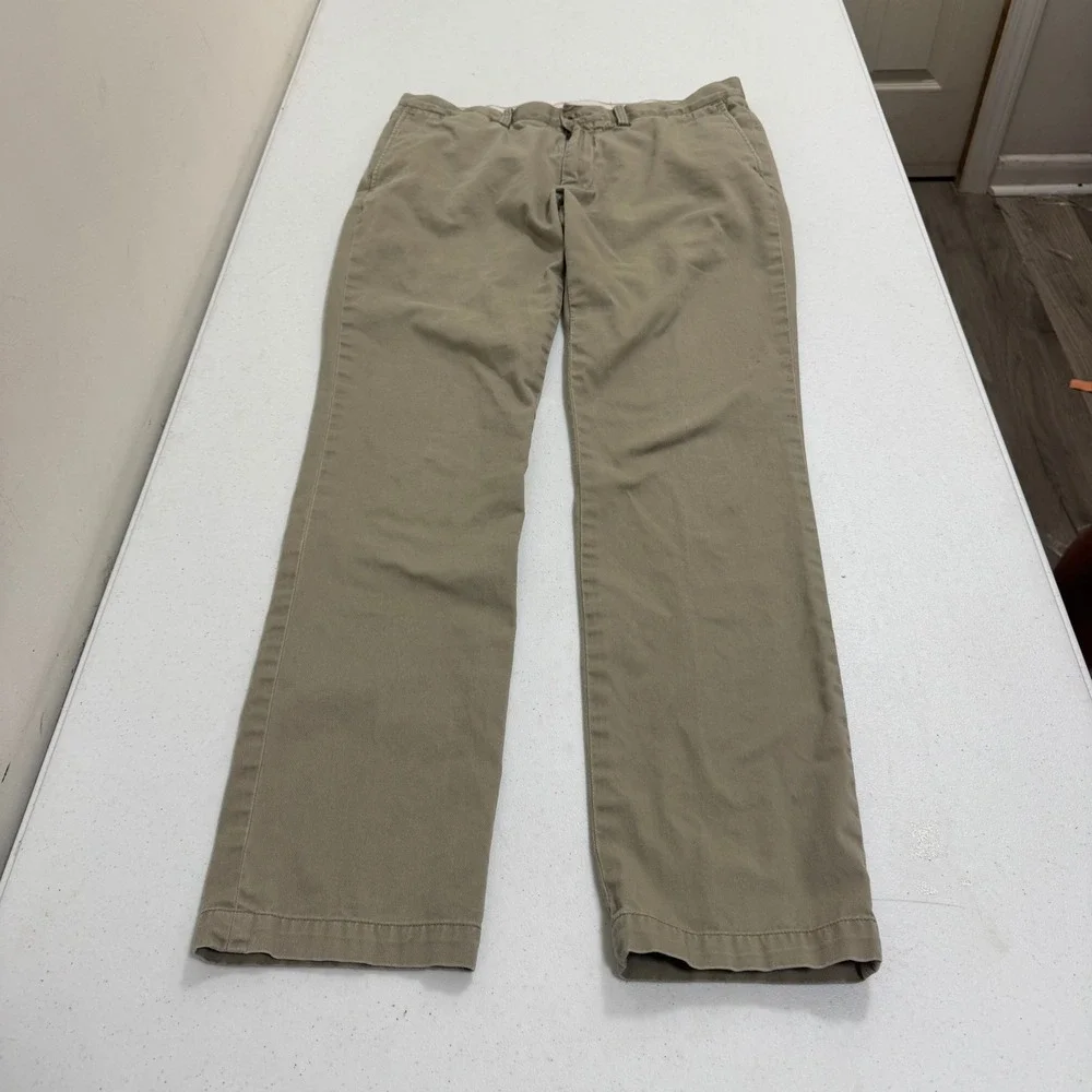 Polo Ralph Lauren Mens Slim Fit Chino Pants Khaki Tan 34x34